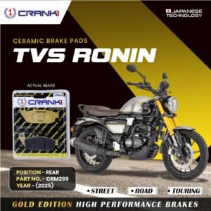 TVS RONIN REAR TYRE CERMAIC BRAKE PADS