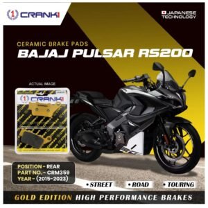 BAJAJ PULSAR RS200 REAR TYRE CERAMIC BRAKE PADS