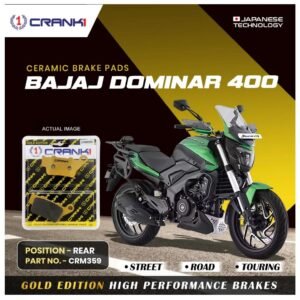 BAJAJ DOMINAR 400 REAR TYRE CERAMIC BRAKE PADS
