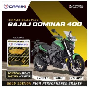 BAJAJ DOMINAR 400 FRONT TYRE CERAMIC BRAKE PADS