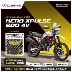 HERO XPULSE 200 4V REAR TYRE CERAMIC BRAKE PADS
