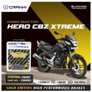 HERO CBZ XTREME FRONT TYRE CERAMIC BRAKE PADS