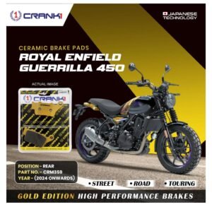 RE GUERRILLA 450 REAR TYRE CERAMIC BRAKE PADS