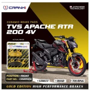 TVS APACHE RTR 200 4V FRONT TYRE CERAMIC BRAKE PADS