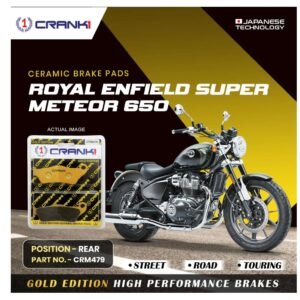 RE SUPER METEOR 650 REAR TYRE CERAMIC BRAKE PADS
