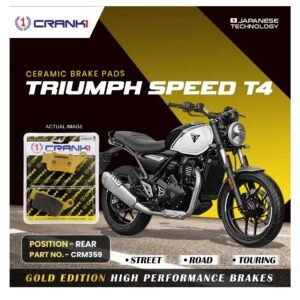 TRIUMPH SPEED T4 REAR TYRE CERAMIC BRAKE PADS