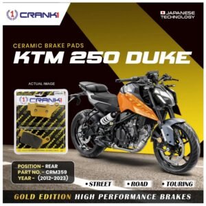 KTM 250 DUKE REAR TYRE CERAMIC BRAKE PADS