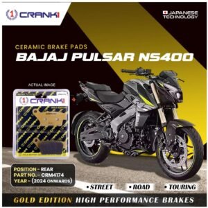 BAJAJ PULSAR NS400 REAR TYRE CERAMIC BRAKE PADS