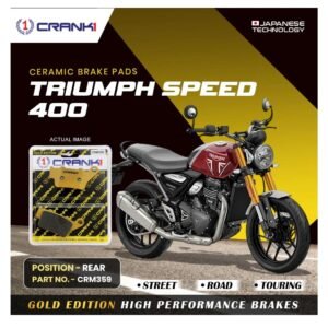 TRIUMPH SPEED 400 REAR TYRE CERAMIC BRAKE PADS