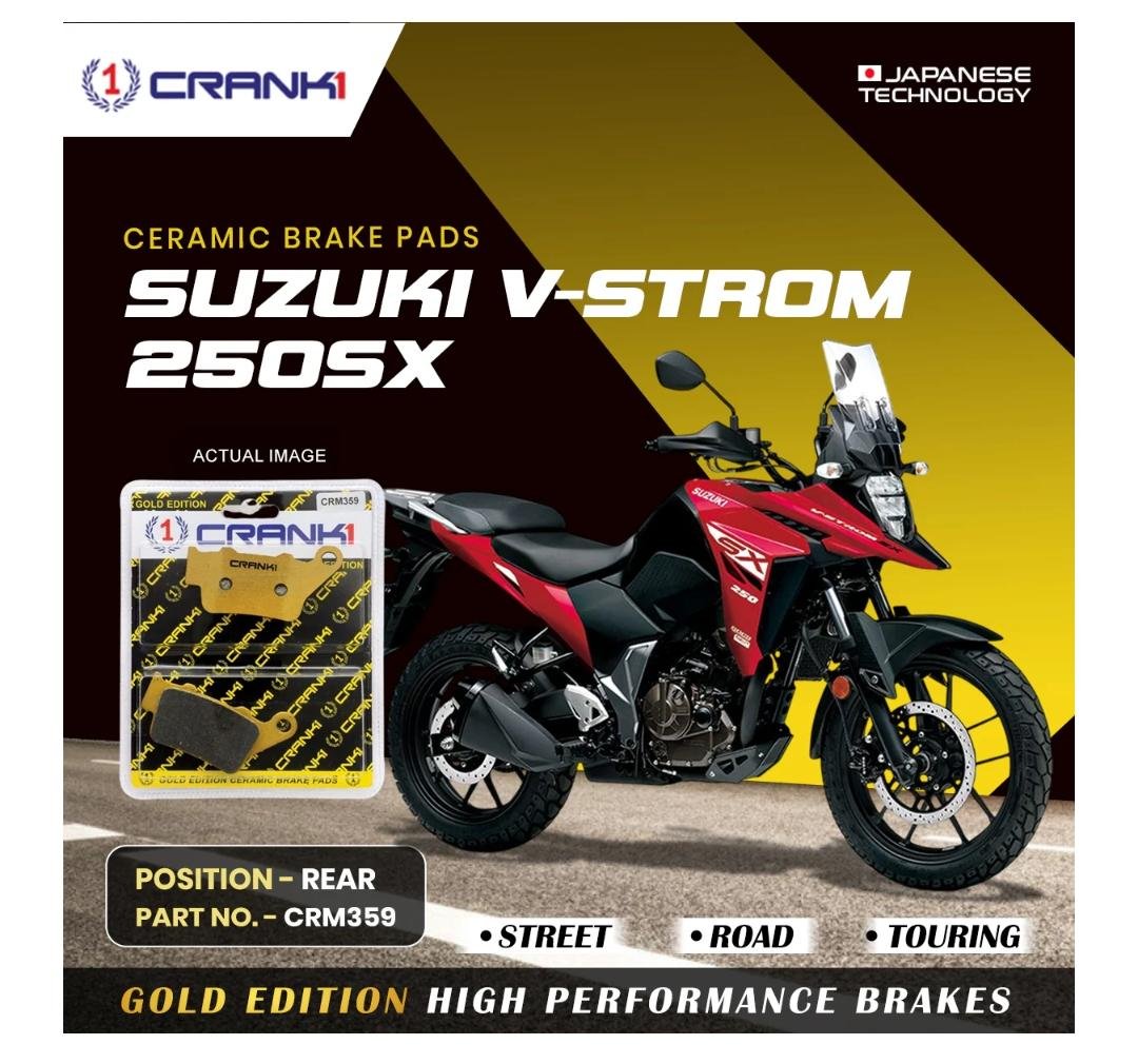 SUZUKI V-STORM 250SX REAR TYRE CERAMIC BRAKE PADS