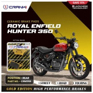 RE HUNTER 350 REAR TYRE CERAMIC BRAKE PADS